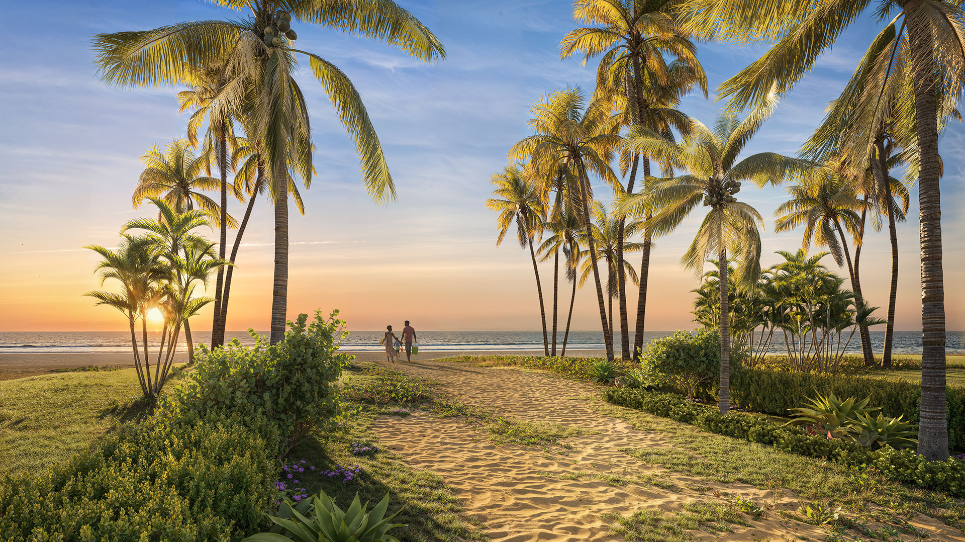Vista da praia
